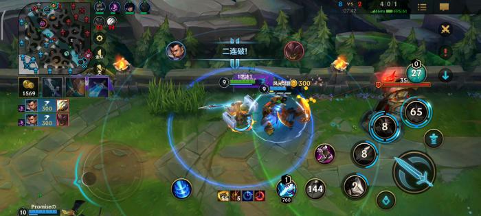 英雄联盟手游赵信怎么连招1