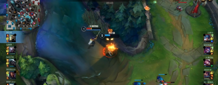 英雄联盟手游锐雯怎么打剑姬3