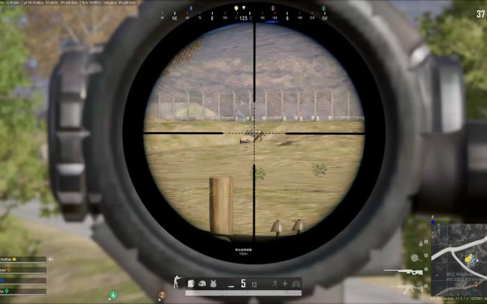 绝地求生8倍镜如何判定距离1