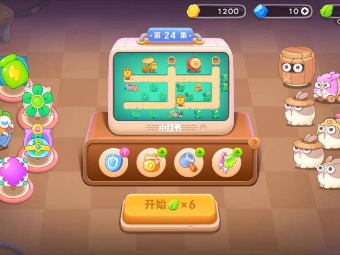 保卫萝卜4卧兔藏龙第24关怎么过1