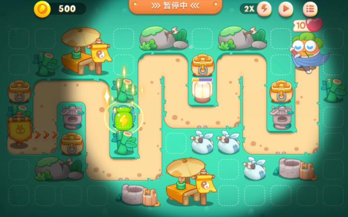 保卫萝卜4第31关怎么过2