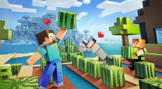 我的世界中自动收割机农场制造方法1