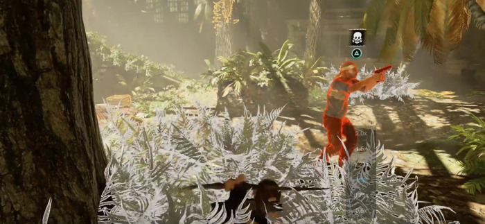 古墓丽影灌木丛怎么过2