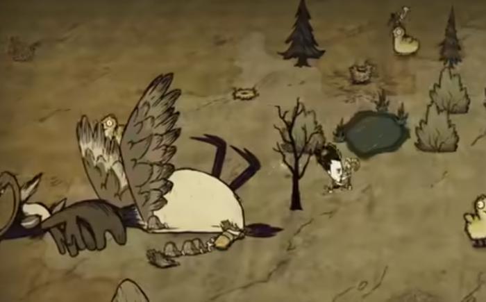 饥荒联机版大鹅为什么会在打架时飞走1