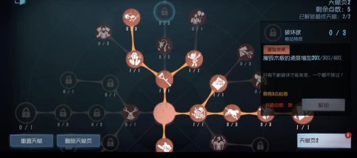 第五人格跛脚羊天赋如何加点3