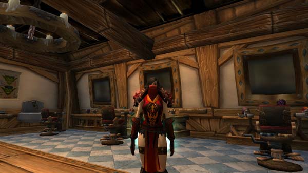 魔兽世界人类女盗贼梵妮莎的幻化造型全展示2