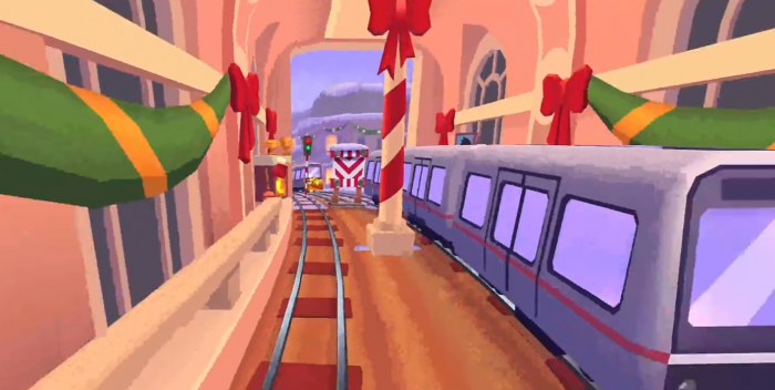 地铁跑酷冰雪奇境版本介绍2