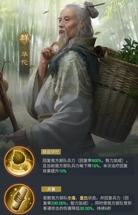 九牧之野华佗核心阵容搭配指南1