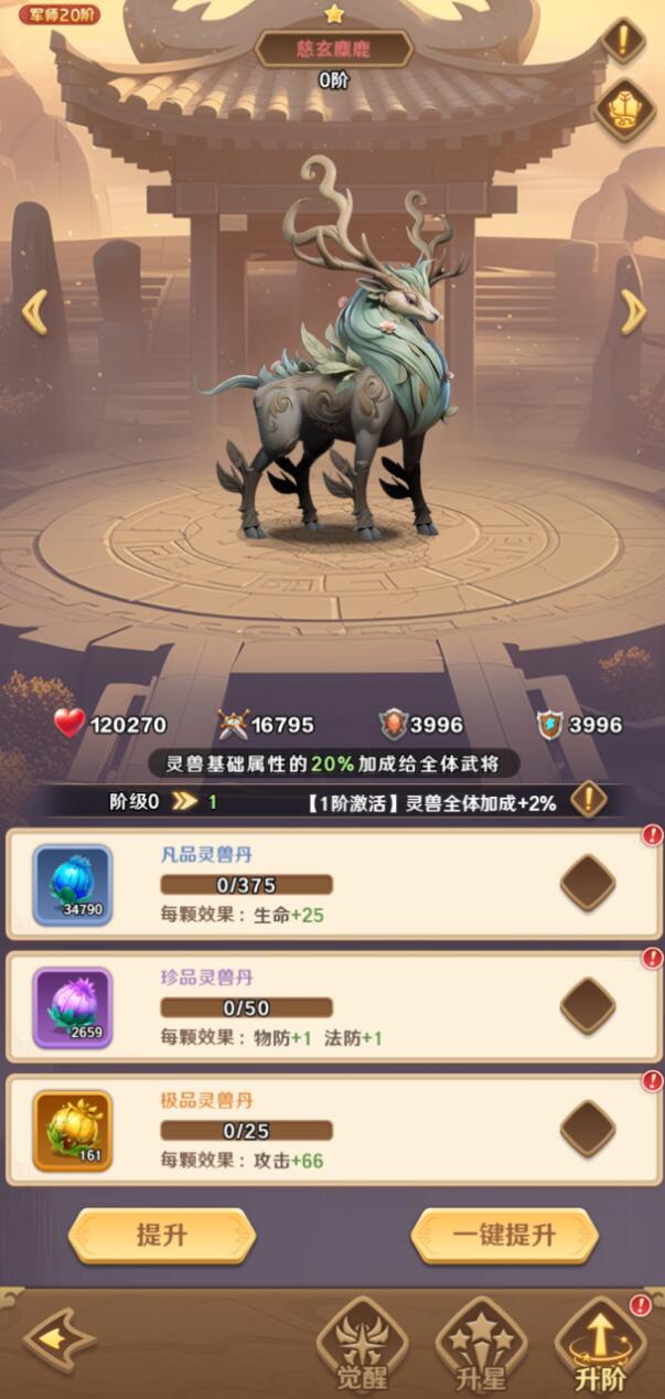 巨神军师前期灵兽推荐4