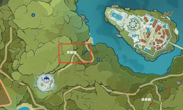 原神狼位置大全1