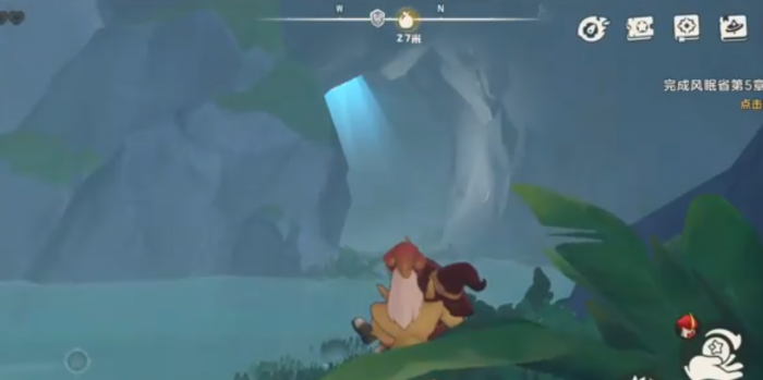 洛克王国世界月兔暗岗传送点位置2