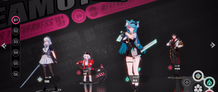 异环自选角色怎么选5