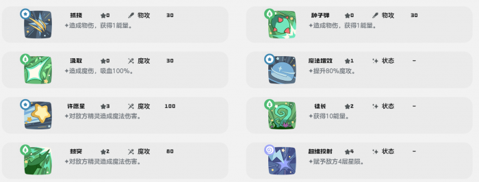 洛克王国手游魔草巫灵技能解析2