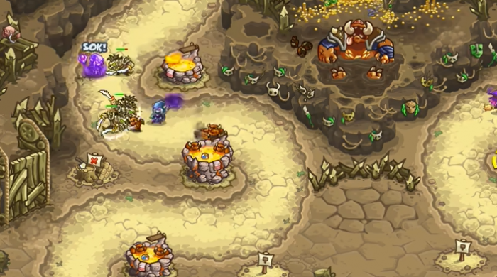 王国保卫战5恶魔熔坑怎么打1