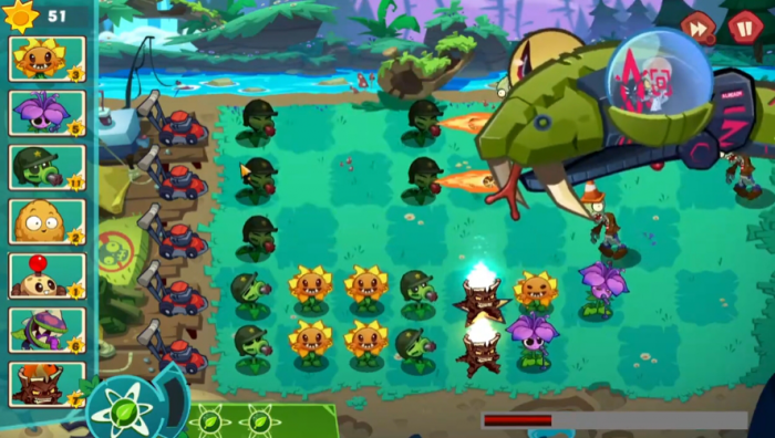 植物大战僵尸3僵王怎么打1