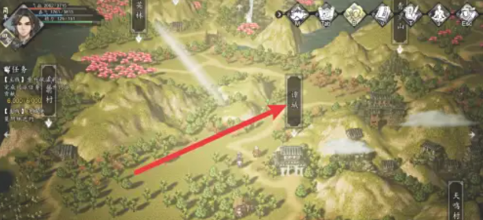 逸剑风云决阎浮镇丐帮分舵在哪1