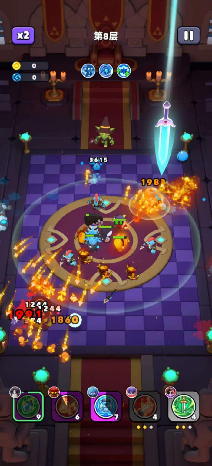 胡闹地牢第八关怎么过1