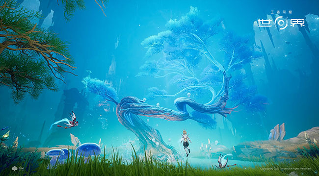 王者荣耀世界春溪原基础操作教学4