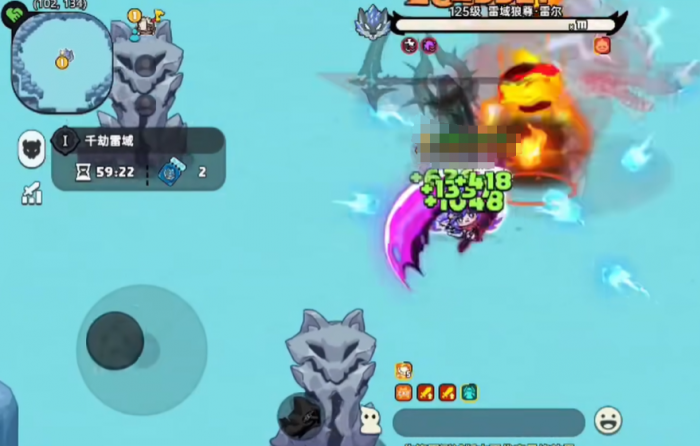 英勇之地雷域狼尊怎么打1