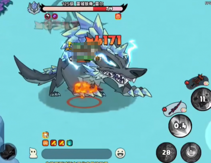 英勇之地雷域狼尊怎么打2