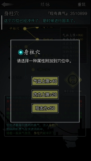 放置江湖经脉属性加什么好2