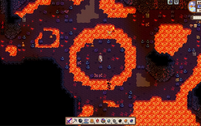 星露谷物语姜岛火山怎么去2