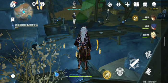 如何在原神雪山遗迹中寻找到稀有资源2