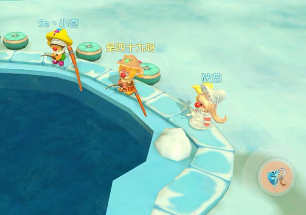 摩尔庄园应该去哪儿钓鱼比较容易2