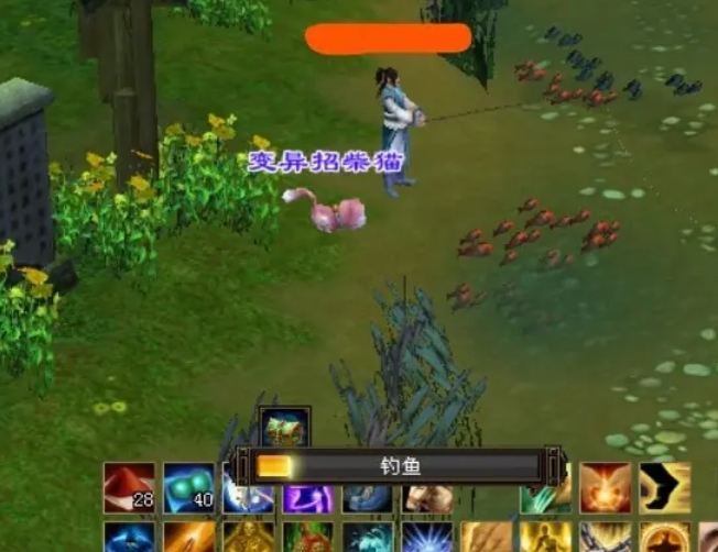 新天龙八部怎么钓鱼3