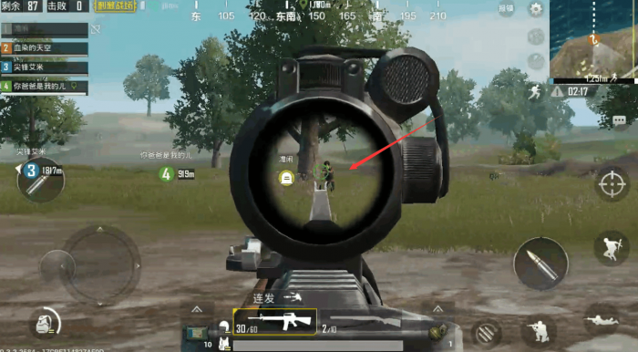 绝地求生的4倍镜该如何归零2