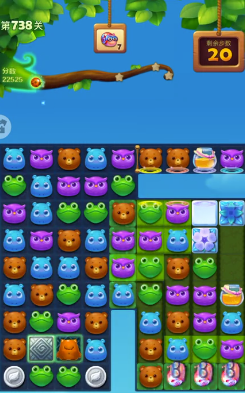 开心消消乐1814关有没有省心的攻略3