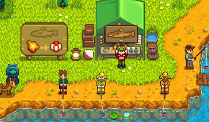 星露谷物语鳟鱼大赛有哪些玩法1