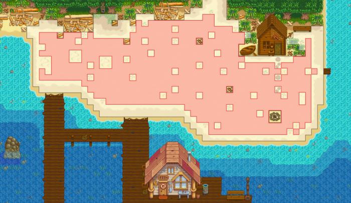 星露谷物语沙滩有哪些物品可以获取1