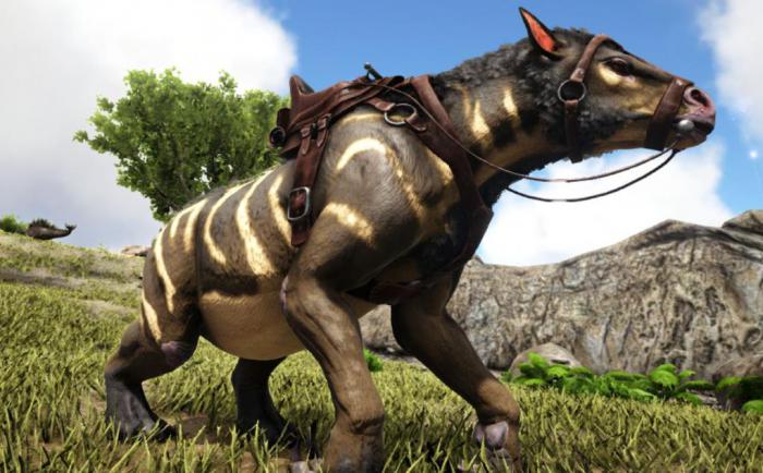 方舟生存进化砂犷兽怎么驯服1