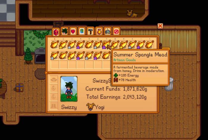 星露谷物语蜜蜂酒的收益怎么样1