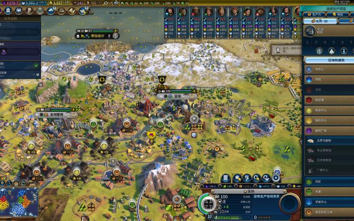 文明6产能如何提高1