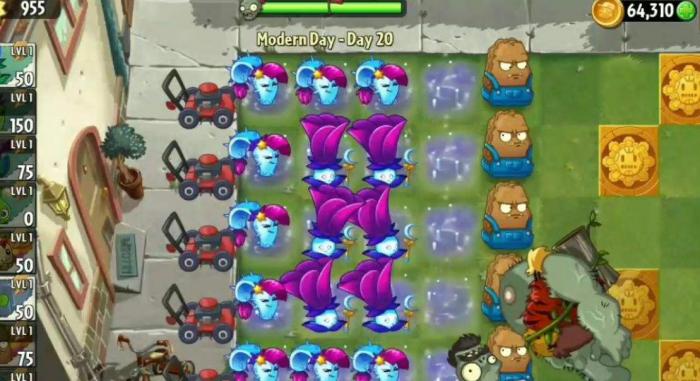 植物大战僵尸坚不可摧怎么过1