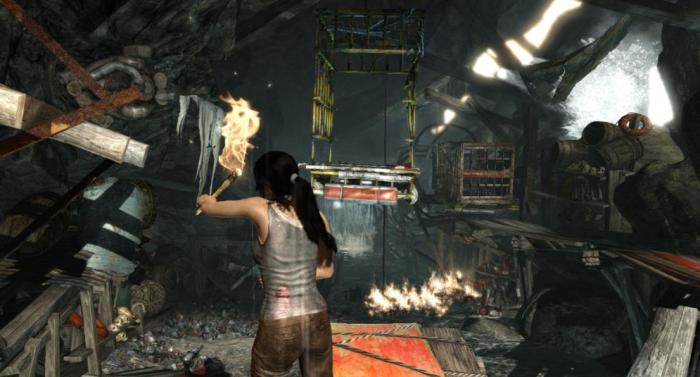 古墓丽影水塔怎么过1