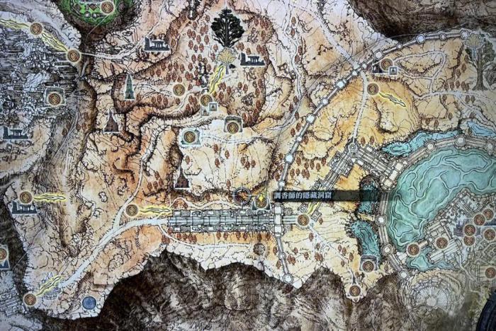 艾尔登法环怎么打开地下地图1