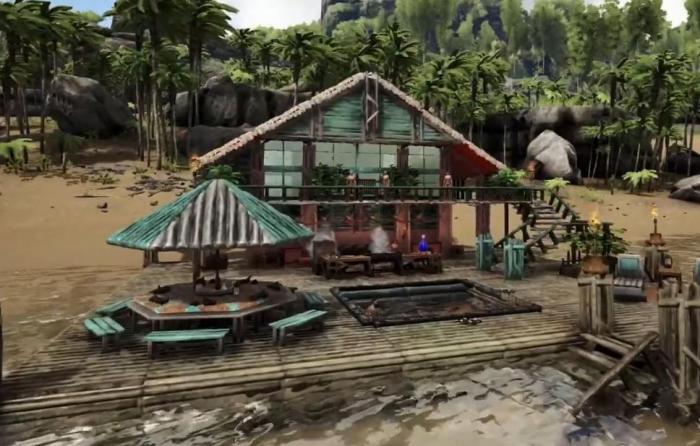 方舟生存进化孤岛最佳建家位置是什么1