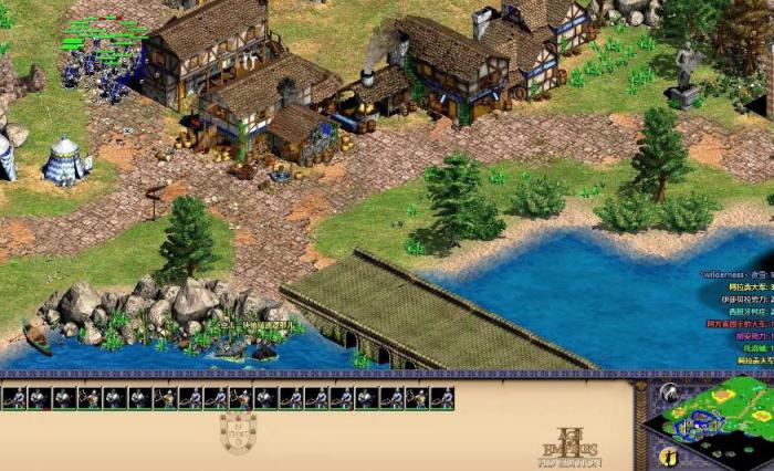 帝国时代2如何快速升城堡2