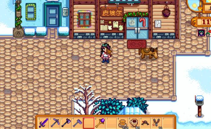 星露谷物语矿洞矿车怎么用1