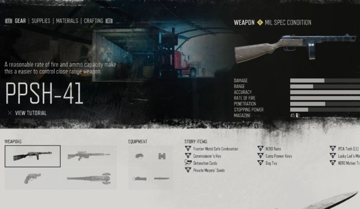 往日不再解锁的武器怎么制作1