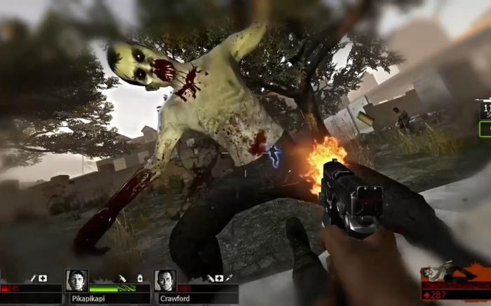 求生之路2怎么把丧尸改样子2