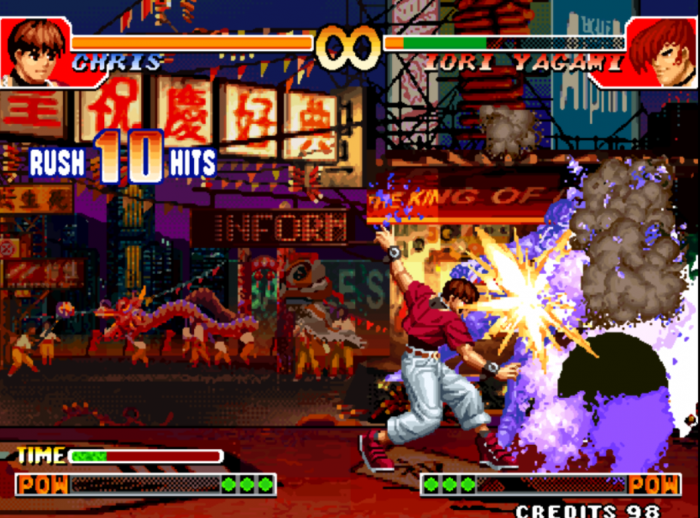 拳皇97怎么聚气集气3