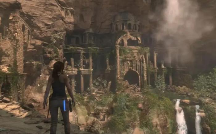 古墓丽影崛起怎么爬绳子1