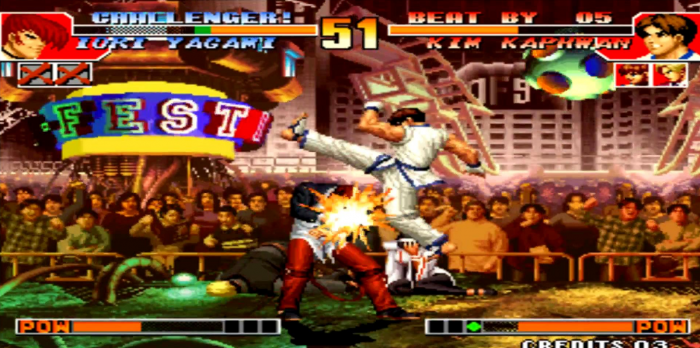 拳皇97怎么玩双人模式街机1