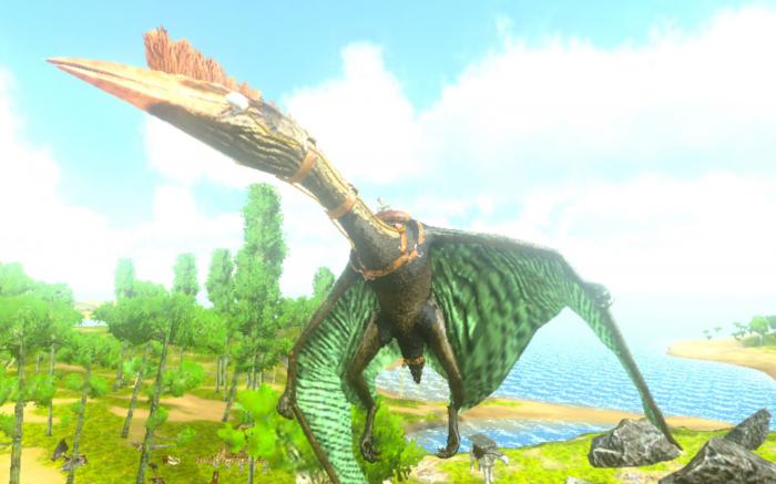 方舟生存进化翼龙怎么飞起来2