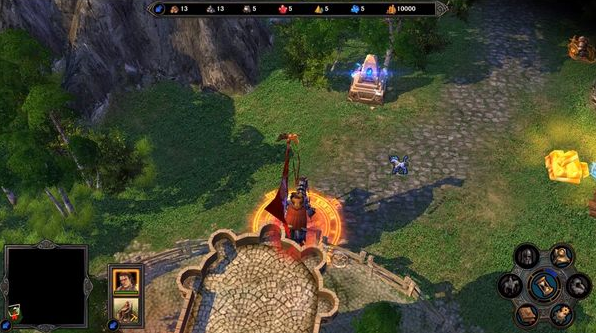 英雄无敌5怎么控制所有金矿任务1