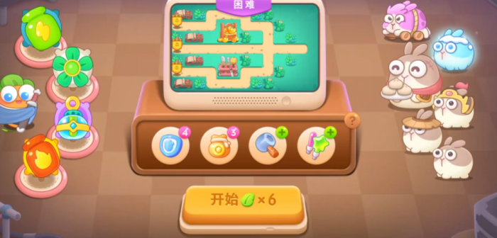 保卫萝卜4卧兔第18关怎么过1